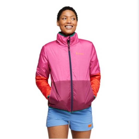 Cotopaxi Teca Calido Insulated Reversible Jacket Spicy Sweet Pink Size Small NWT - Picture 1 of 7